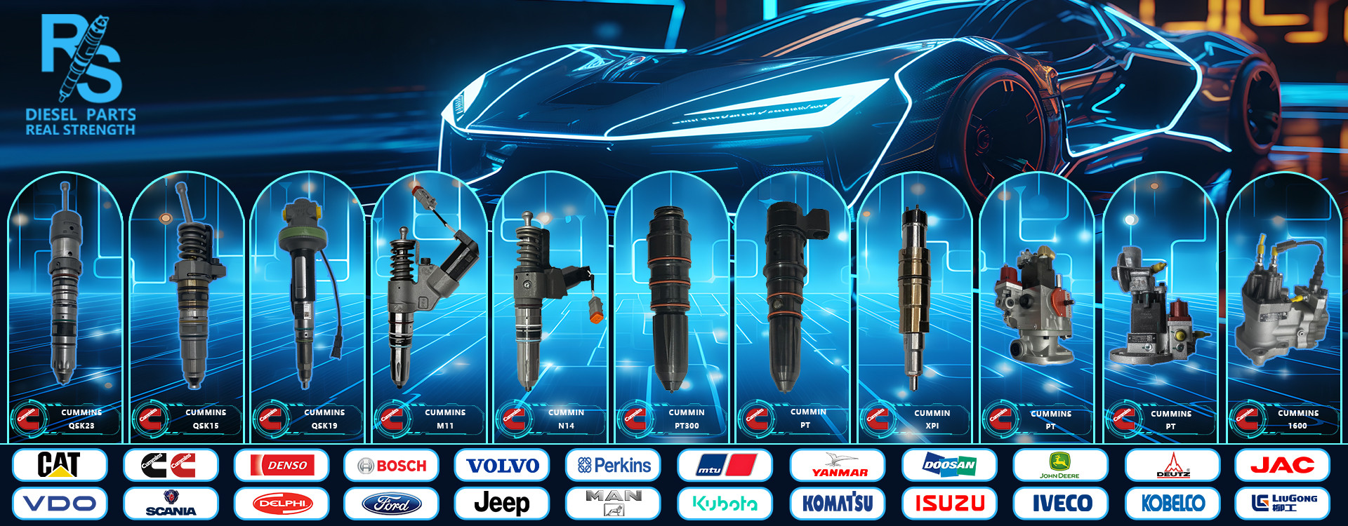 Qualité Injecteur diesel de Cummins Usine